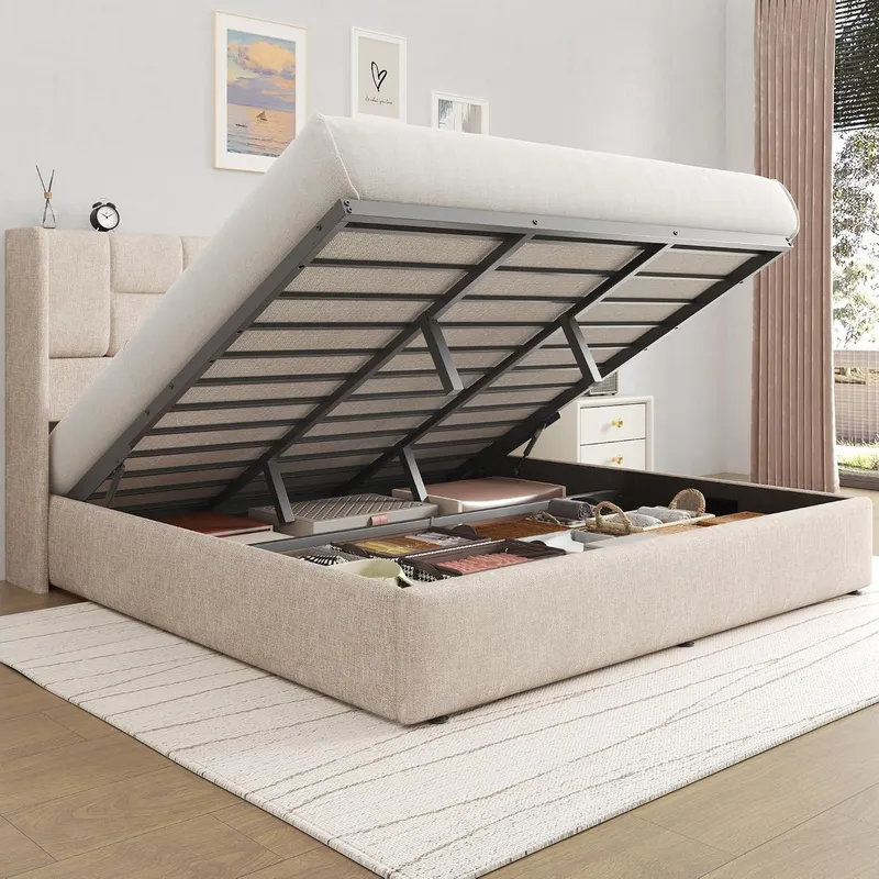 Gas Lift Storage Bed Hydraulic - Hidrolik gazlı kaldırma mekanizmalı, depolama alanı