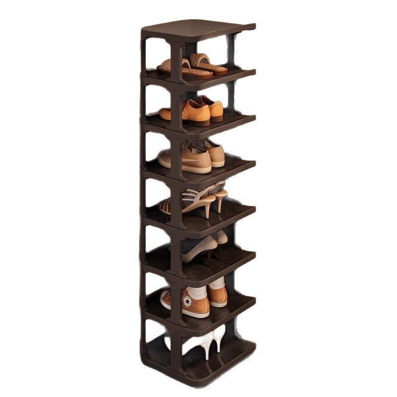 Shoe Rack Cabinet Narrow Entryway - Dikey Dar Aralıklı Ayakkabılık Çok Katlı