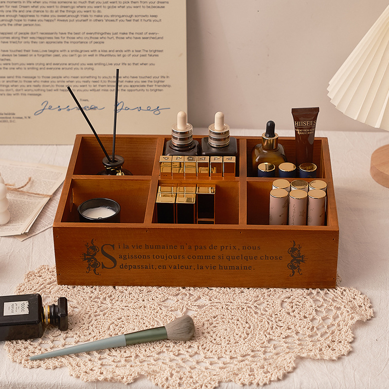 Zakka retro ahşap taşınabilir  - Storage incelemesi ve fiyatı