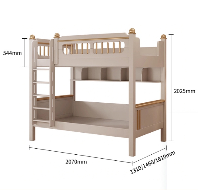 Çocuk Odası Mobilyası Ahşap Ço - Bunk Bed With Stairs And Slide incelemesi ve fiyatı