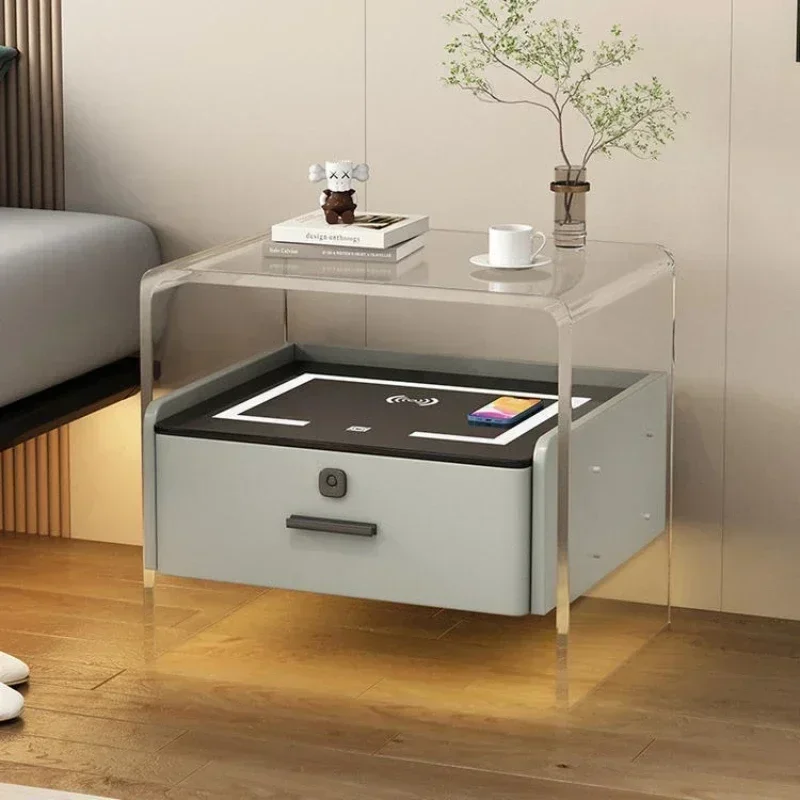 #   Akrilik Komodinler, Yatak  - Floating Nightstand With Led Light incelemesi ve fiyatı