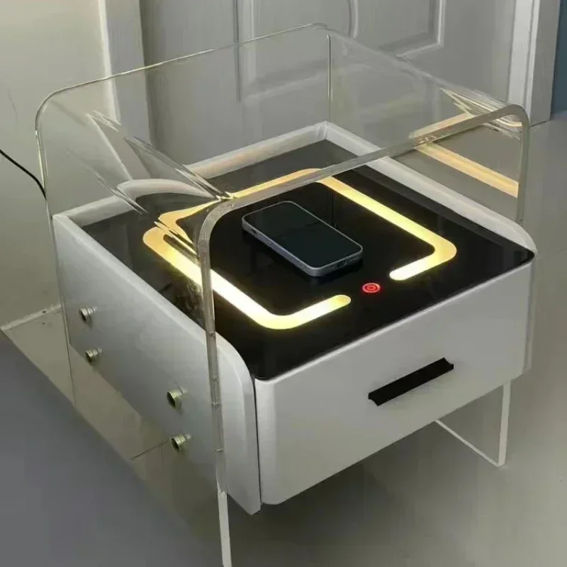 #   Akrilik Komodinler, Yatak  - Floating Nightstand With Led Light incelemesi ve fiyatı