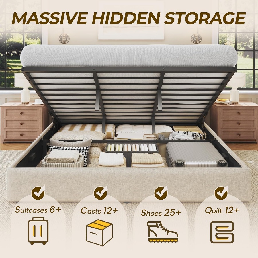 Yüksek Tabanlı, Katlanabilir D - Gas Lift Storage Bed Hydraulic incelemesi ve fiyatı